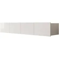 Meubella TV-Meubel Calabas wit 200 cm hangend