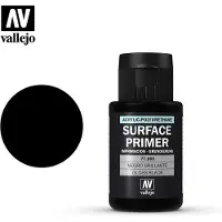 Wittmax Hobbyverf Acrylverf - 73660 Gloss Black - Primer - Acryl (60 ml) Verf flesje - 60 ml