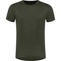 Rogelli Promo Heren Hardloopshirt - Korte mouw - Groen