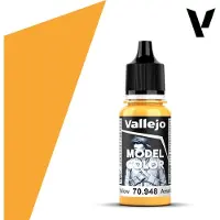 Vallejo Hobbyverf Acrylverf - 70948 Model Color Golden Yellow - Acryl Verf flesje - 17 ml