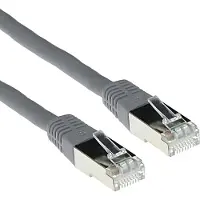 Intronics Patchkabel SSTP, Cat6, PIMF, grijs, 1,50 meter, 1,5 m, grijs