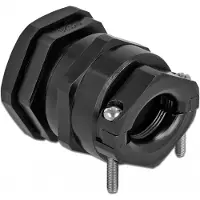 DeLOCK Cable Gland PG29 with strain relief and bending protection black