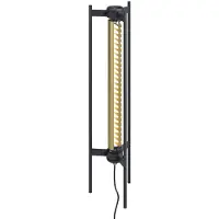 Sammode Elgar Vloerlamp Coal | Brass | H 86 cm