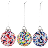 Alessi Kerstballen Proust Multi (Set van 3)