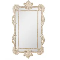 Clayre & Eef Spiegel 45x3x81 cm mdf glas rechthoek wandspiegel