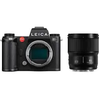 Leica SL3 systeemcamera Zwart + Panasonic Lumix S 85mm f/1.8 L-mount