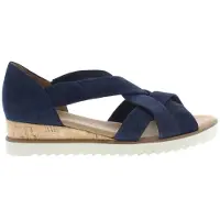 Gabor Dames Sandalen 782 - Blauw - Maat 38