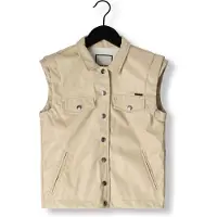 Raizzed Girls Isabel Gilet Cloud Cream Maat: 10 | Jassen Outlet | kids | Wit