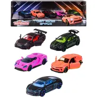 Majorette Light Racers Auto's Giftpack, 5st.