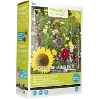 Intratuin Buzzy Friendly Flowers Mix Zomerbloemen 50 M2