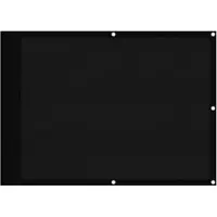 vidaXL Balkonscherm 75x700 cm 100% oxford polyester zwart