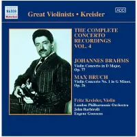 OUTHERE Fritz Kreisler - Violin Concertos (CD)
