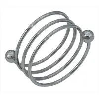 Erotic Metal Metalen spiraal Cockring 40mm