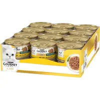 Gourmet 24x Gold Kattenvoer Nat Malse Lekkernijen Kip 85 Gr