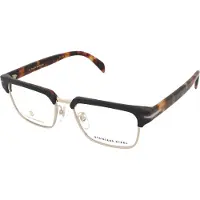 David Beckham DB 7112 54/18/145 Zwarte havana gouden Metalen monturen MAN DB 7112