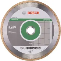 Bosch Powertools 2608602538 Power Tools Diamanten doorslijpschijf Diameter 230 mm Boordiameter 25.40 mm Porseleinaardewerk, Porselein, Keramiek 1 stuk(s)