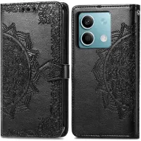 IMoshion Mandala Bookcase voor de Xiaomi Redmi Note 13 (5G) - Zwart