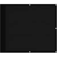 vidaXL Balkonscherm 90x700 cm 100% oxford polyester zwart