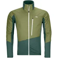 Ortovox - Westalpen Swisswool Hybrid Jacket M, olijfgroen