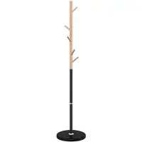 vidaXL Kapstok 172 cm gepoedercoat ijzer zwart