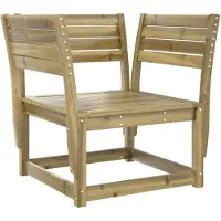 vidaXL Tuinstoel geïmpregneerd hout