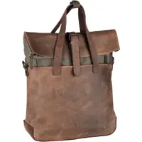 Harold's Aktentas 'Twister' chamois / kastanjebruin