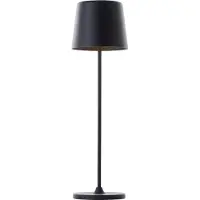 Brilliant Kaami oplaadbare Tafellamp - Buiten - LED 2W 3000K - 3 Stepdim - IP44 - Zwart