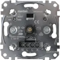 Schneider Electric Merten inbouw dimmer led/gloei/halogeen 4-400 watt