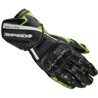 Spidi Carbo 5, gloves ,zwart/groen ,S
