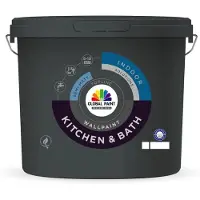 Global Paint Kitchen & Bath | Matte Schimmelwerende Muurverf 1 LTR - Lichte kleur|2