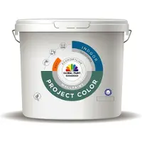 Global Paint Project Color | Matte Muurverf 10 LTR - Wit