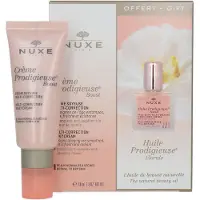 Nuxe Creme Prodigieuse Boost Multi Correction Silky Cream 40ml + Florale Dry Oil 10 ml - Giftset