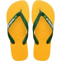 Havaianas Brasil Logo Flip Flops Kids