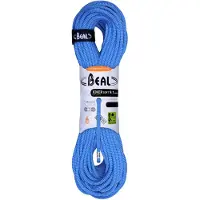 BEAL - Klimtouwen - Joker 9.1mm Soft Unicore Dry Cover Blue voor Unisex - Maat 80 m - Blauw