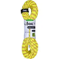 BEAL - Klimtouwen - Karma 9.8mm Jaune voor Unisex - Maat 60 m - Geel