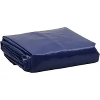 vidaXL Afdekzeil, blauw, 5x8 meter, 650 g/m²