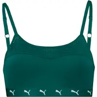 Puma level 2 sportbh donkergroen Dames