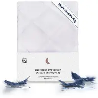 Blumtal Matrasbeschermer Gewatteerd - Waterdicht - 135 x 190 x 30 cm - Oeko-Tex gecertificeerd - Anti-allergeen - Waterbestendig - Ademend
