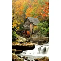 Blokker Dimex Grist Mill Vlies Fotobehang 150x250cm 2-banen