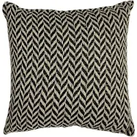 Tiseco Home Studio - Kussen (gevuld) ALPANA - SET/2 - 100% katoen - Vierkant - 45x45 cm - Zwart