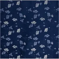Tresanti | SUNNIE I Geweven bloemen pochet | Navy