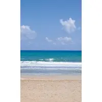 Dimex Fotobehang - Empty Beach 150x250cm - Vliesbehang