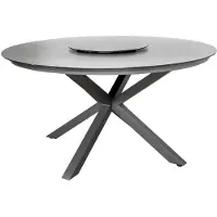 SenS-Line Tuintafel Atalanta – Keramiek – 145 cm – Rond –