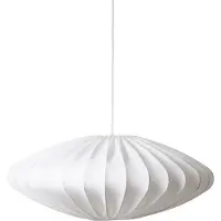 Watt & Veke Ellipse lampenkap 65 cm linnen Wit