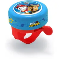 Paw Patrol Fietsbel staal junior 55 mm blauw/rood