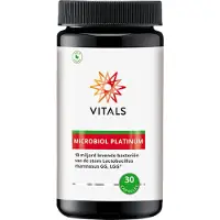 Vitals Microbiol Platinum - 30 capsules - biotica. 10 miljard levende bacteriën per capsule van de stam Lactobacillus rhamnosus, GG.
