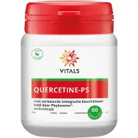 Vitals Quercetine-PS 100 mg - 60 capsules. Met verbeterde biologische beschikbaarheid door Phytosome-technologie.