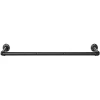Songmics Hoppa! Songmics Kledingrek Set Van 1, Kledingstang In Industrieel Design, Wandmontage, Ruimtebesparend, 92 X 30 X 7,5 Cm, Belastbaar Tot 50 Kg,