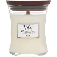 Woodwick Linen Medium Candle
