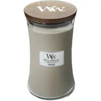 Woodwick Hourglass Large Geurkaars - Fireside - 130 branduren